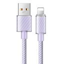 ca-3642 1.2m largo iphone usb a lighting 3a color morado