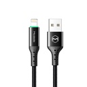 ca-8063 auto power off fast charge usb a lightning cable 1.8m largo negro