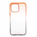 estuche clasico el rey degrade apple iphone 14 pro color naranja / gris