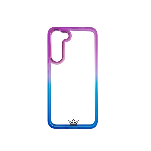 [07-132-011-0123-0136] Estuche clasico el rey degrade samsung s23 plus color morado / azul