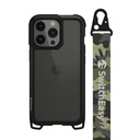 estuche clasico switcheasy odyssey apple iphone 13 pro color verde militar