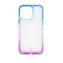 estuche clasico el rey degrade apple iphone 14 pro max color azul / morado