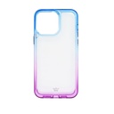 estuches clasico el rey degrade apple iphone 14 pro max color azul / morado