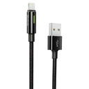 Cable mcdodo usb ca-4600 1.2 metros con la  función de  auto disconnect usb a lightning color negro