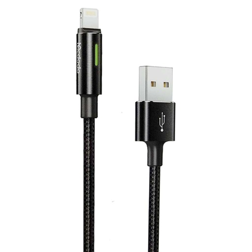 [05-111-024-0002-0157] Cable mcdodo usb ca-4600 1.2 metros con la  funcion de  auto disconnect usb a lightning color negro