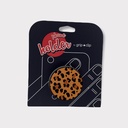 Accesorio grip clip holder animal print leopardo color negro