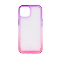 estuches clasico el rey degrade apple iphone 14 color morado / rosado