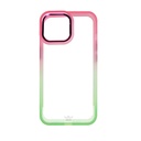 estuche clasico el rey degrade apple iphone 13 pro color rosado / verde