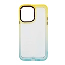 estuche clasico el rey degrade apple iphone 11 pro max color amarillo / turquesa