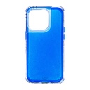 Estuche el rey glitter iphone 14 pro max defender color azul