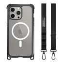 Estuche switcheasy odyssey iphone 15 pro odyssey m + strap leather color negro