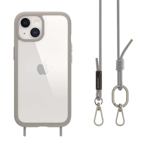 [07-139-036-0012-0088] Estuche switcheasy roam iphone 15 plus roam + strap color gris