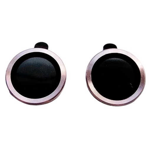 [01-119-011-0077-0198] Accesorio el rey vidrio templado camara iphone 15 metal color rosado