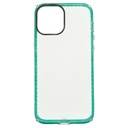 Estuche el rey anigma caidas de 2 10 mts iphone 11 pro (5.8) con marco color transparente / menta