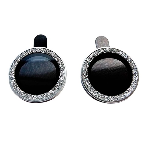 [01-119-011-0087-0187] Accesorio el rey vidrio templado camara iphone 15 brillos color plateado