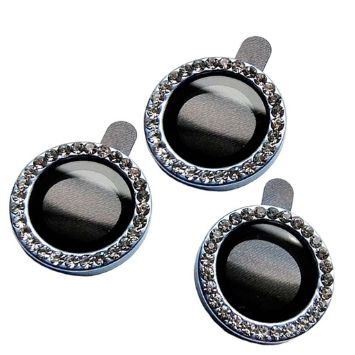 [01-119-011-0041-0059] Accesorio el rey vidrio templado camara iphone 15 pro diamantes color celeste