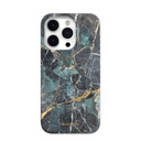 Estuche switcheasy marble iphone 14 pro max emerald blue color multicolor