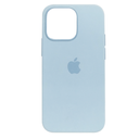 Estuche apple magsafe iphone 14 pro max color celeste