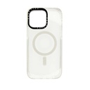 Estuche casetify magsafe iphone 13 pro color blanco