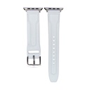 Accesorio spigen pulsera apple watch 49mm silicon compatible con 42/44/45 mm color blanco