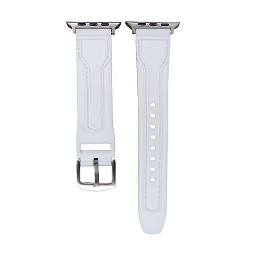 [01-081-035-0013-0041] Accesorio spigen pulsera apple watch 49mm silicon compatible con 42/44/45 mm color blanco