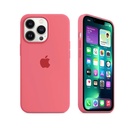 Estuche apple magsafe iphone 15 pro max silicone  ( pinkcitus ) color rosado