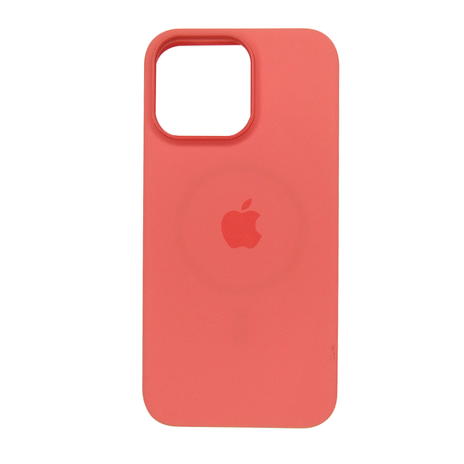 [07-062-003-0052-0186] Estuche apple magsafe iphone 15 pro silicone color papaya