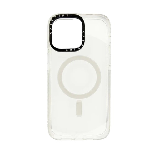 [07-062-056-0026-0041] Estuche casetify magsafe iphone 15 plus color blanco