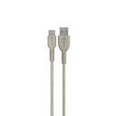 Cable devia usb organico opcion 3 cable usb to type -c color beige