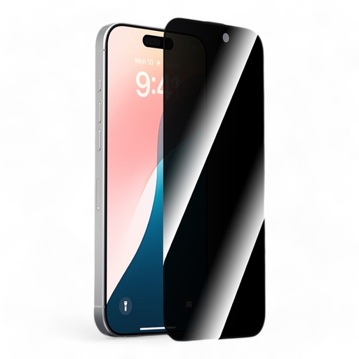 [13-113-057-0007-0215] Protector pantalla devia vidrio templado iphone 16 pro max van series full screen privacy twice-tempered glass color transparente