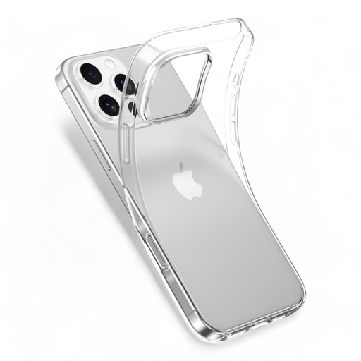 [07-144-057-0025-0215] Estuche devia skin iphone 16 pro max naked case(tpu) color transparente
