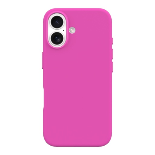 [07-144-057-0021-0203] Estuche devia skin iphone 16 plus nature series silicone magnetic case color rosado suave