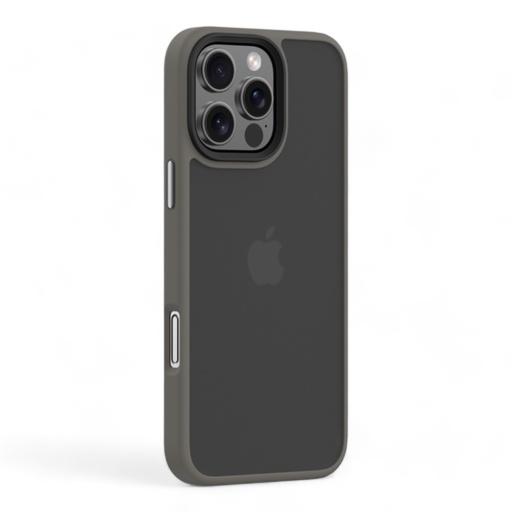 [07-144-057-0023-0092] Estuche devia skin iphone 16 plus pino series shockproof case color gris oscuro