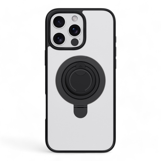 [07-062-057-0046-0157] Estuche devia magsafe iphone 16 pro delight series magnetic case with bracket color negro