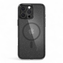 Estuche mageasy skin iphone 16 pro bright m never yellowing shockproof clear case color gris ceniza/gris claro