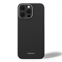 Estuche switcheasy skin iphone 16 pro kev m armaid fiber protective case color negro/gris