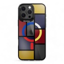 Estuche switcheasy artist iphone 16 pro max artist m 3d patterned shockproof case mondrian color multicolor