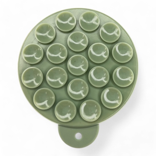 [08-062-011-0004-0215] Gadget el rey magsafe ventosa circular color verde militar