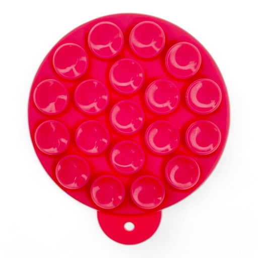 [08-062-011-0023-0215] Gadget el rey magsafe ventosa circular color fucsia neon