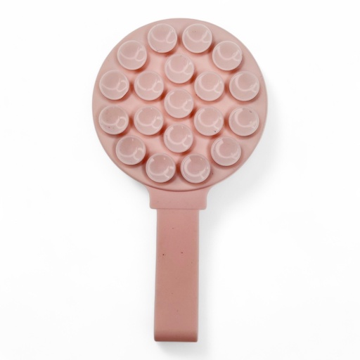 [08-062-011-0032-0215] Gadget el rey magsafe ventosa circular con agarrador color rosado