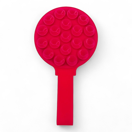 [08-062-011-0035-0215] Gadget el rey magsafe ventosa circular con agarrador color fucsia neon