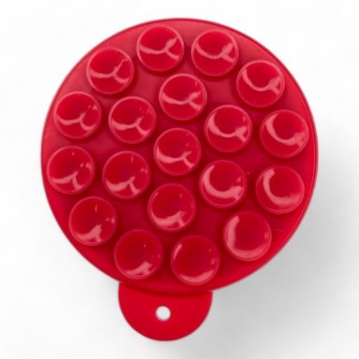 [08-062-011-0036-0215] Gadget el rey magsafe ventosa circular color cherry