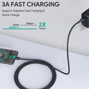 Cable aukey adaptador kit de 3 unidadedes usb c a usb c