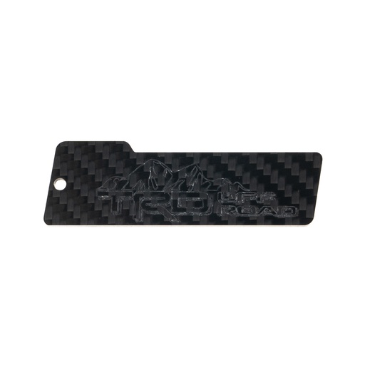 [01-071-011-0004-0077] Accesorio el rey otro llavero trd off road fibra carbon