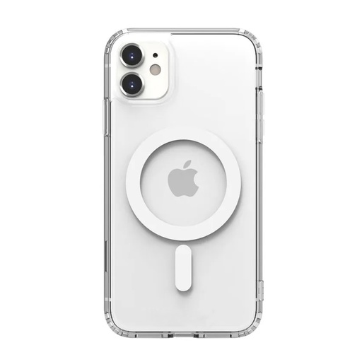 [07-144-011-0001-0215] Estuche el rey skin iphone 11 botones grises magsafe color transparente