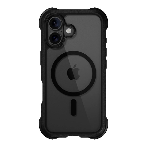 [07-144-064-0007-0157] Estuche mageasy skin iphone 16 plus odyssey m rugged utility protective case for 2024 iphone 2 lenses large leather black color negro
