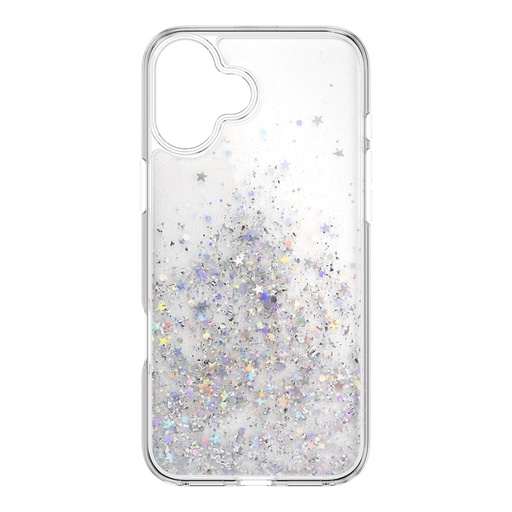 [07-144-036-0083-0215] Estuche switcheasy skin iphone 16 plus starfield m 3d glitter shockproof case for 2024 iphone 2 lenses large color transparente