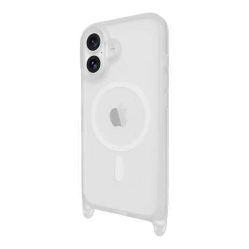[07-144-064-0016-0226] Estuche mageasy skin iphone 16 roam m shockproof protective case with lanyard for 2024 iphone 2 lenses color transparente/negro