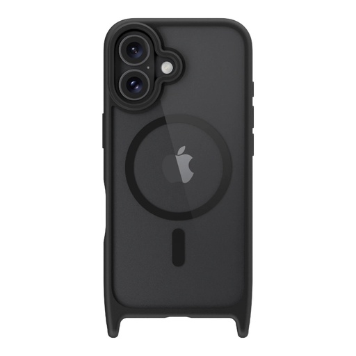 [07-144-064-0017-0157] Estuche mageasy skin iphone 16 roam m shockproof protective case with lanyard for 2024 iphone 16 color negro