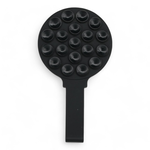 [08-062-011-0041-0215] Gadget el rey magsafe ventosa circular con agarrador color negro